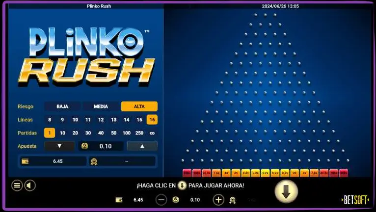 Que pouvez-vous faire dans la version mobile du casino avec Plinko ?